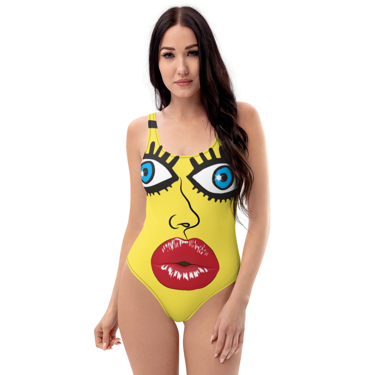 YES YELLOW one-piece