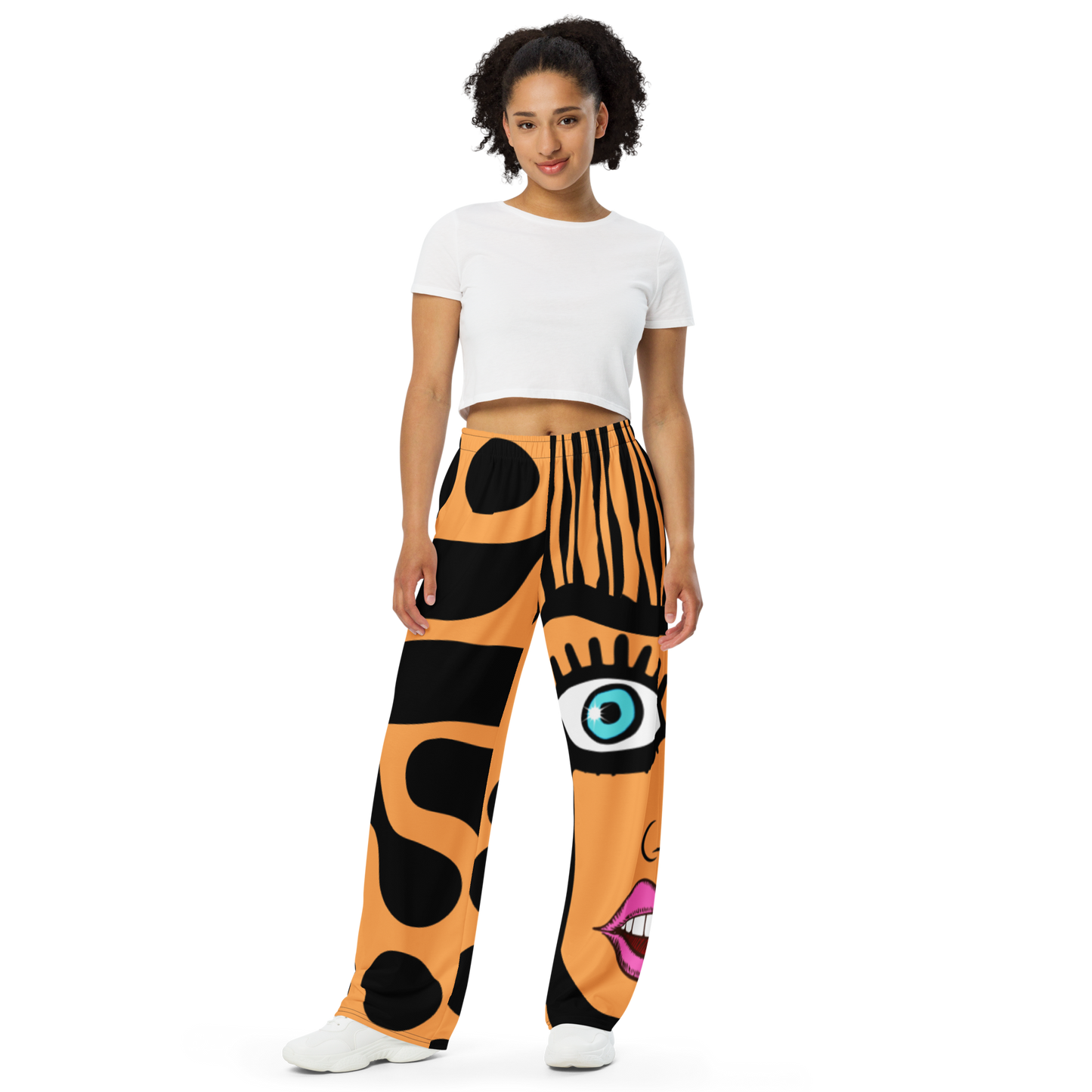 "See What Happens" All genders wide-leg pants