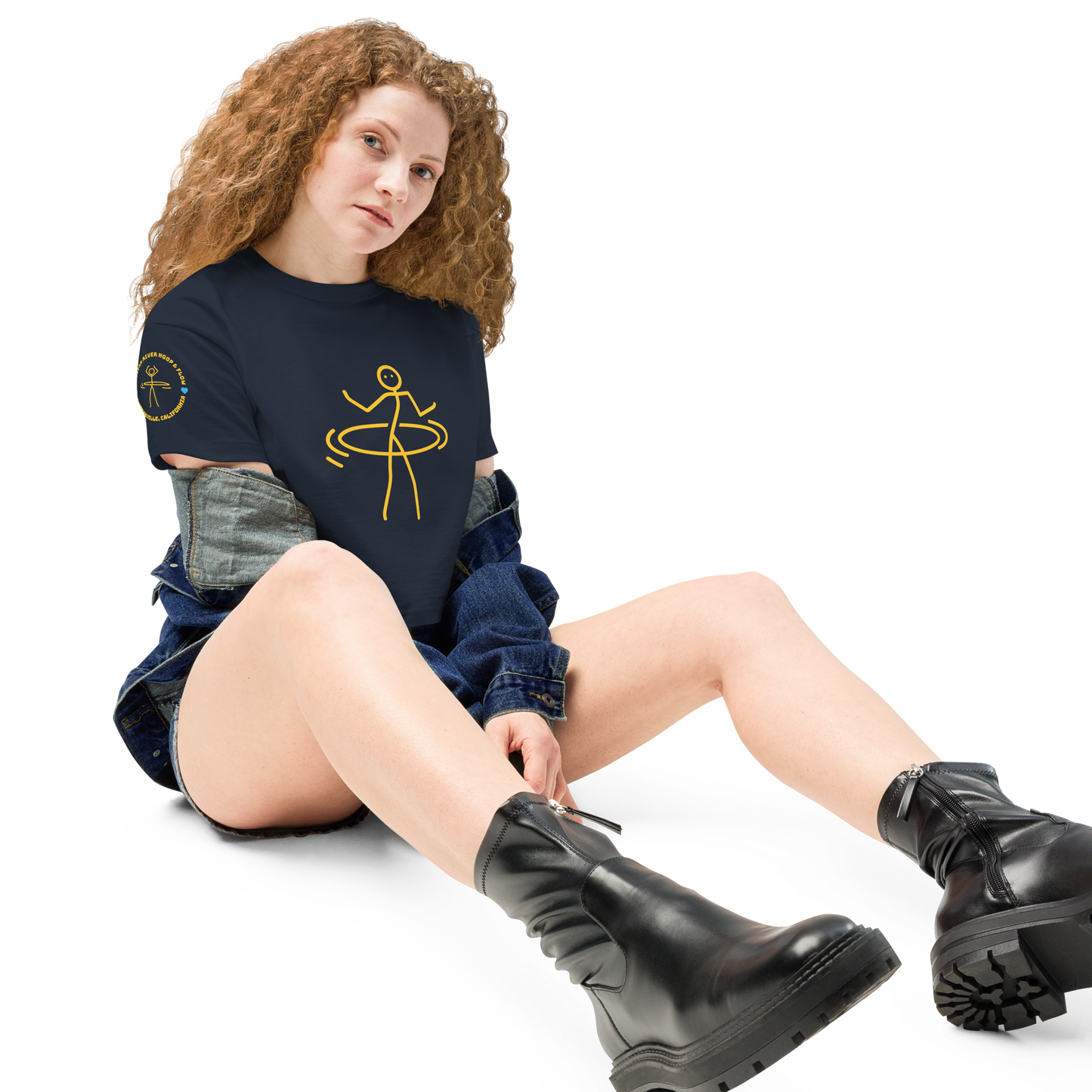 "Hula Hoop Top Crop" Russian River Hoop and Flow