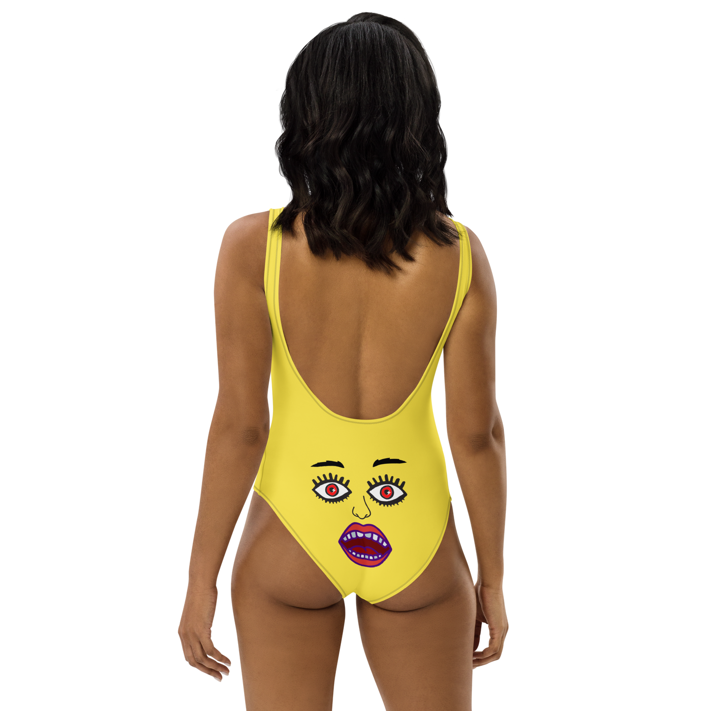 "Hella Yellow" One-Piece Swimsuit