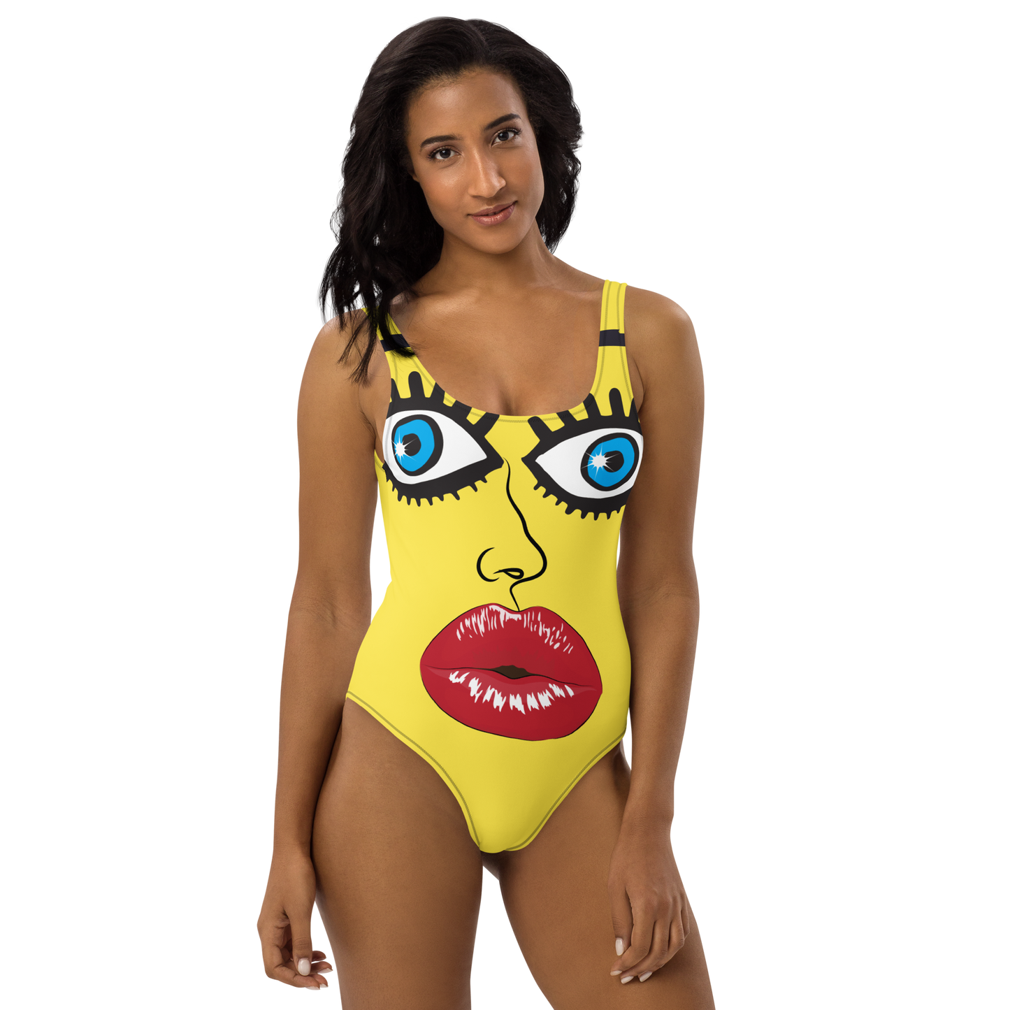 "Hella Yellow" One-Piece Swimsuit