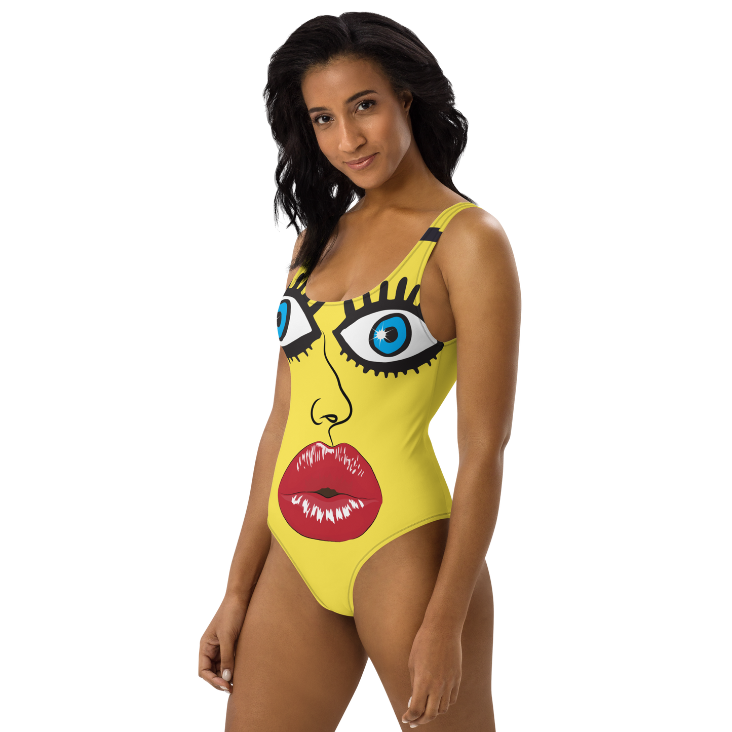 "Hella Yellow" One-Piece Swimsuit