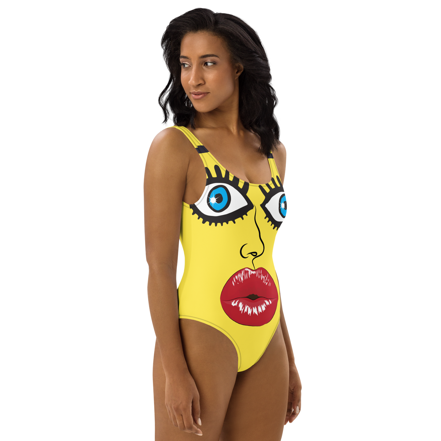 "Hella Yellow" One-Piece Swimsuit