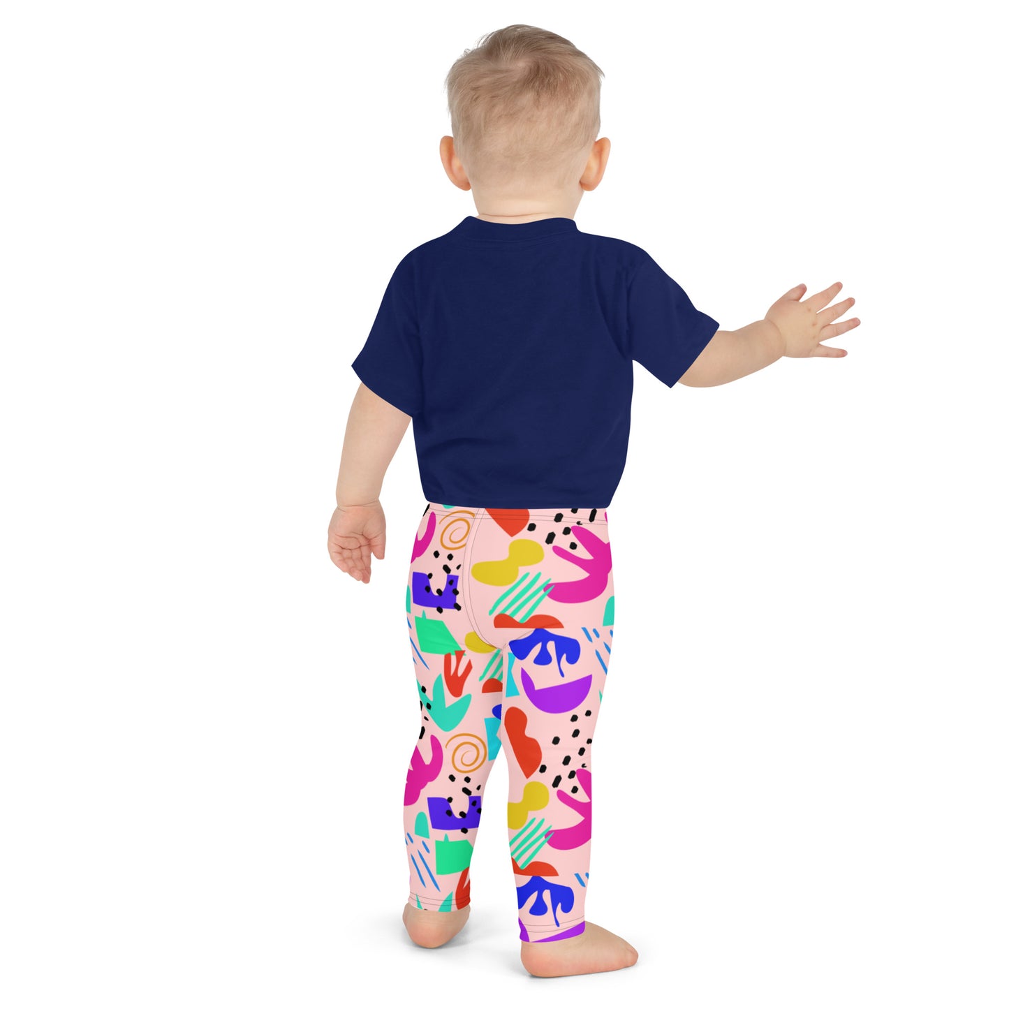 "Highly Conceptual Fruit Salad Dance Party" Kid's Leggings