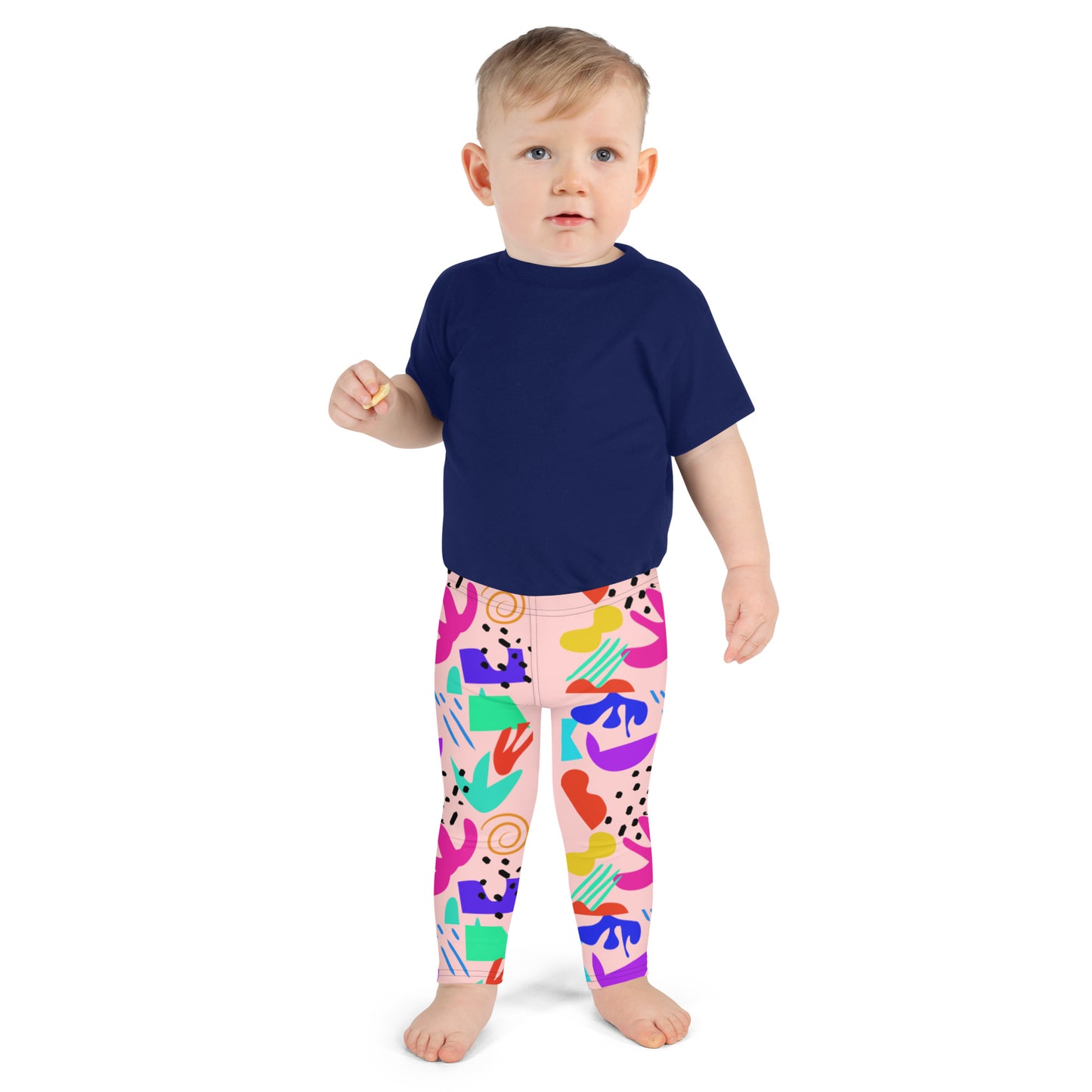 "Highly Conceptual Fruit Salad Dance Party" Kid's Leggings