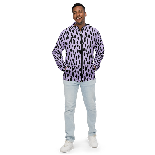 "Foggy Cheetah" Windbreaker