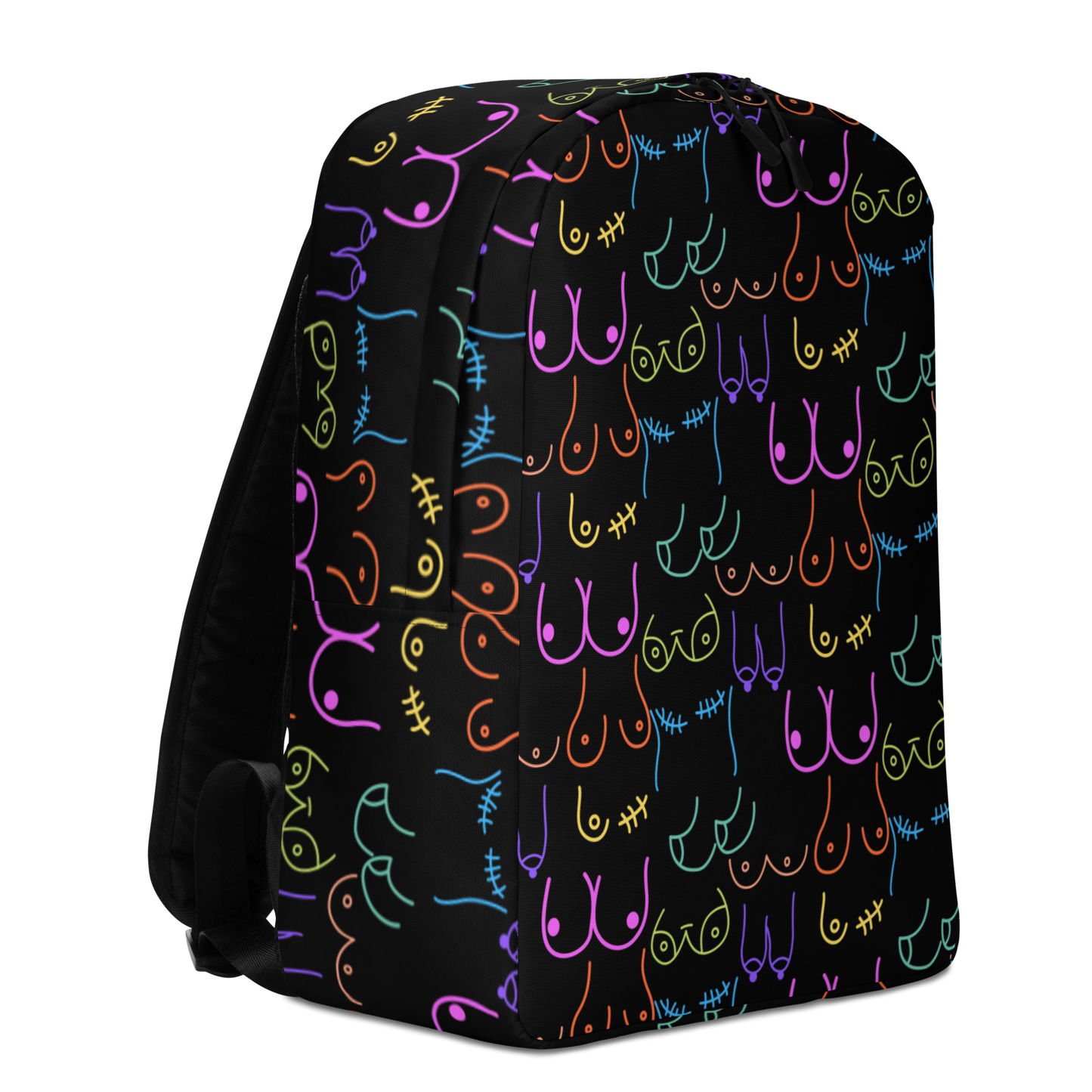 "All Boobies or No Boobies, You Are Beautiful" Minimalist Backpack