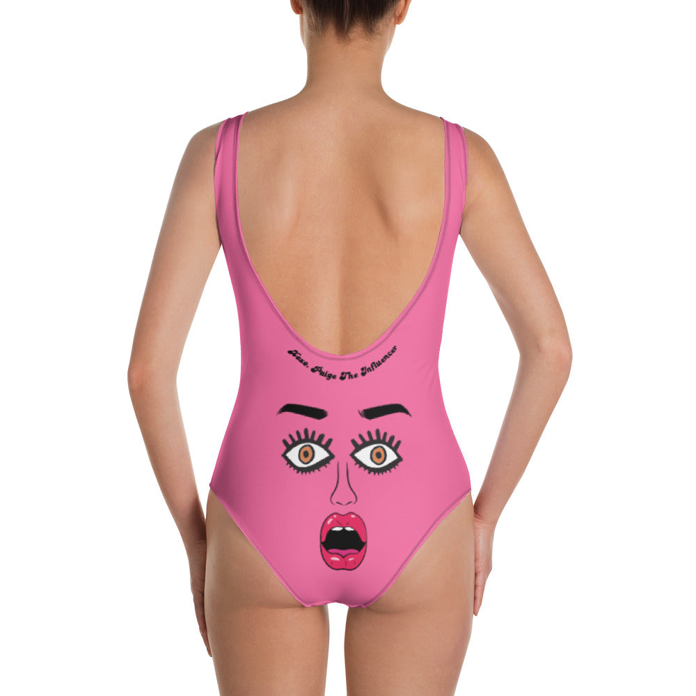 "I'm So SURPRISED!" One-Piece Swimsuit/Sunburnt Skin