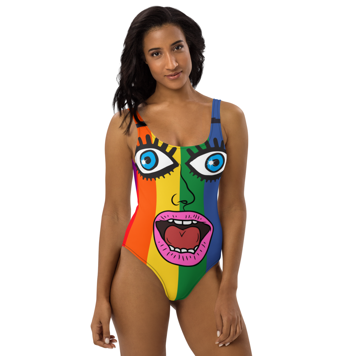 "Happy Pride" One-Piece Swimsuit