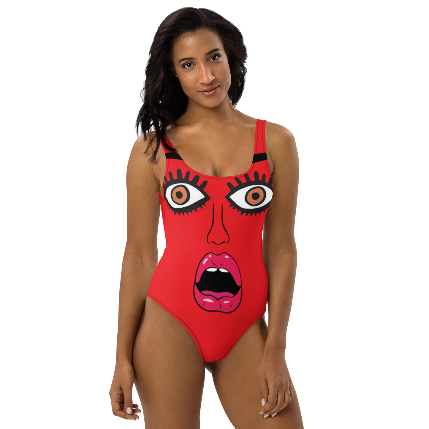 "I'm SO SURPRISED!" One-Piece Swimsuit/Really Sunburnt Skin