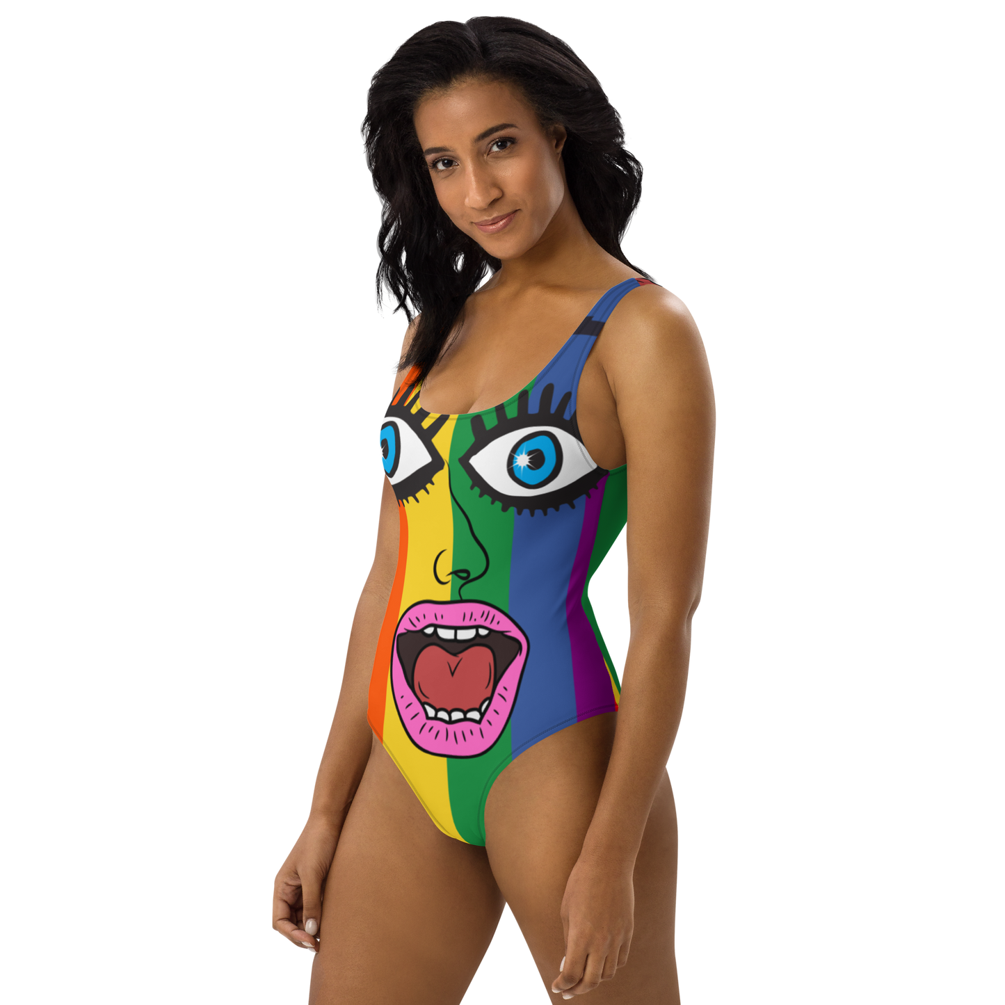 "Happy Pride" One-Piece Swimsuit