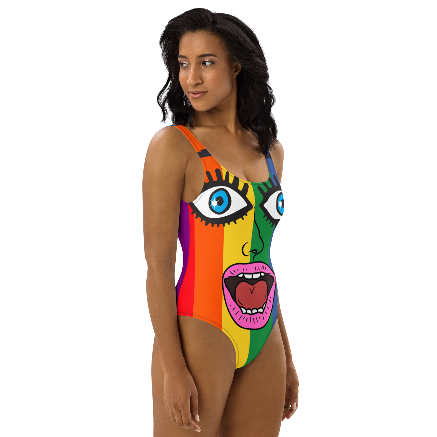 "Happy Pride" One-Piece Swimsuit