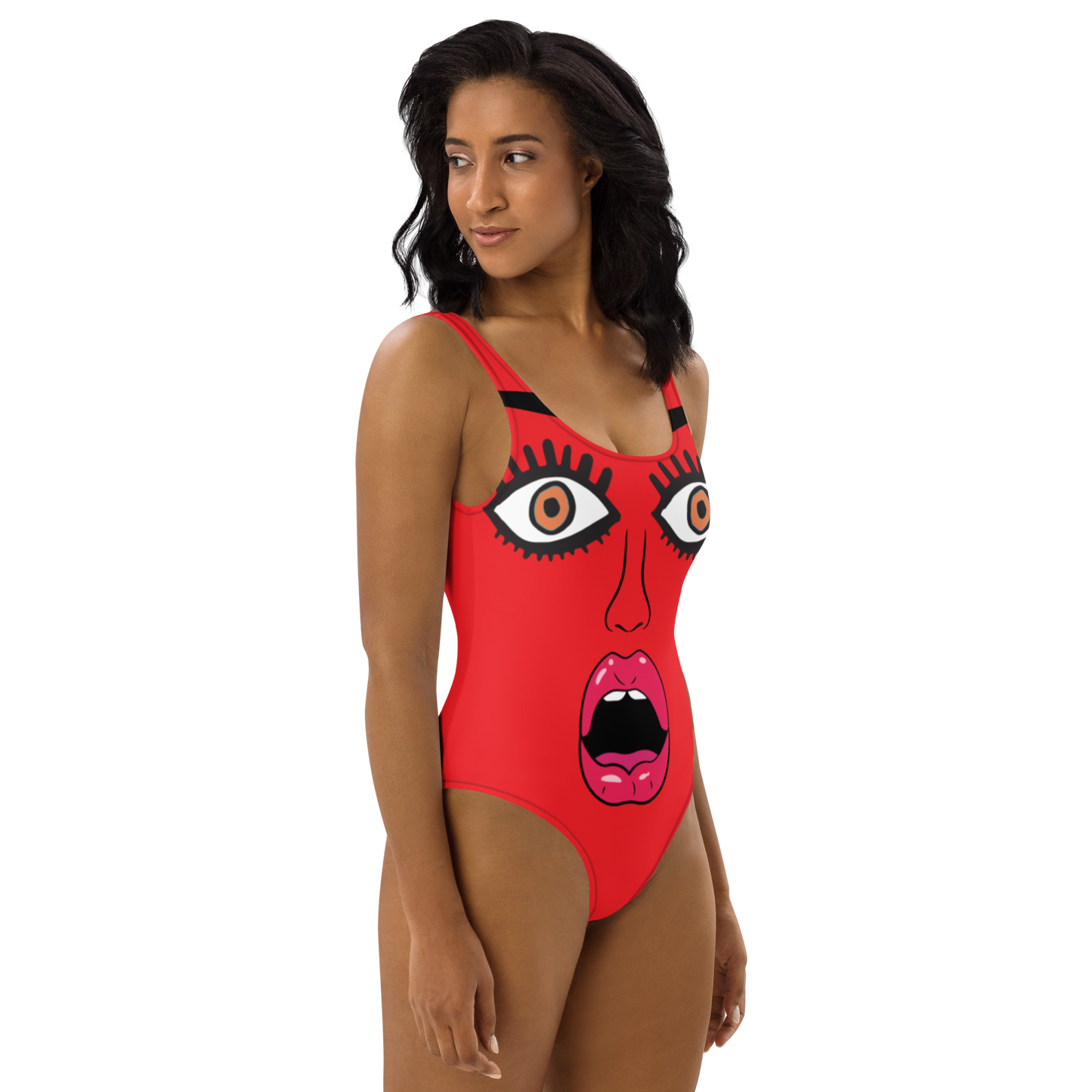 "I'm SO SURPRISED!" One-Piece Swimsuit/Really Sunburnt Skin