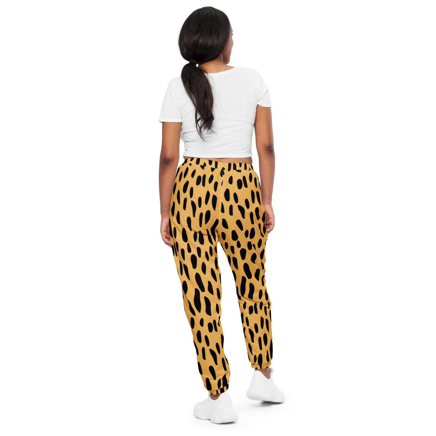 "Gold Cheetah" Track pants