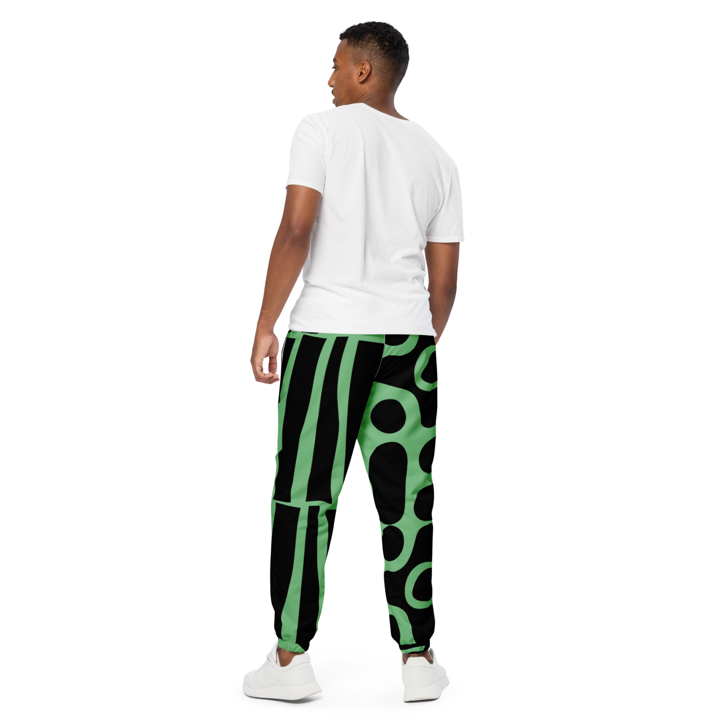 "Eye See You" Track pants (Bay Leaf)