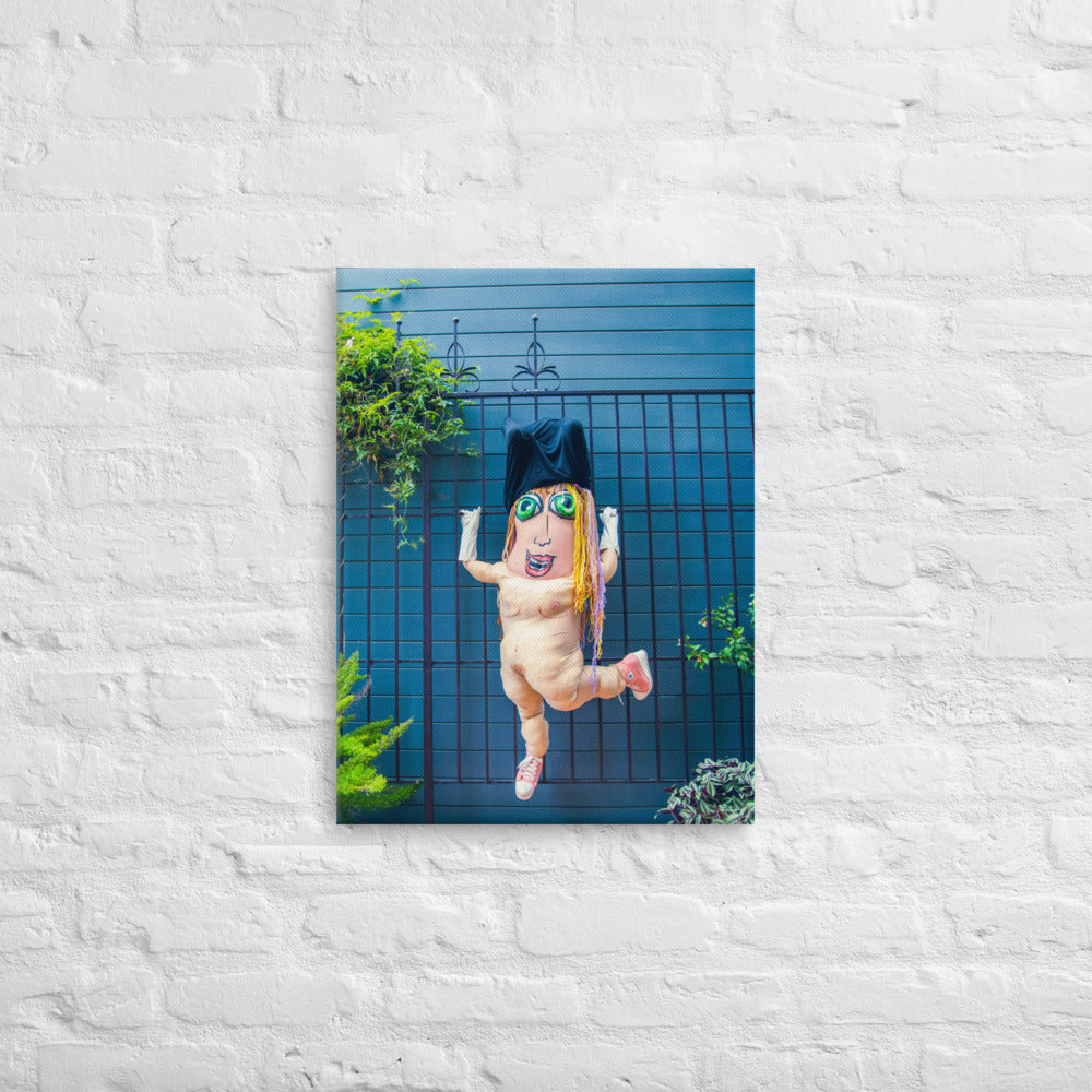 "Paige The Uncaged Bird" Canvas Print