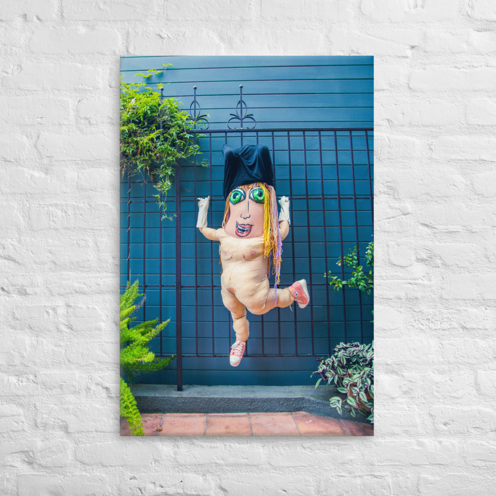 "Paige The Uncaged Bird" Canvas Print